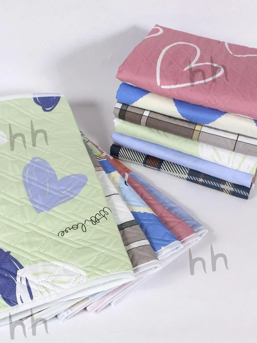 Пелёнка многораз. для живот. синий, 500х700 мм, 500x700 мм
