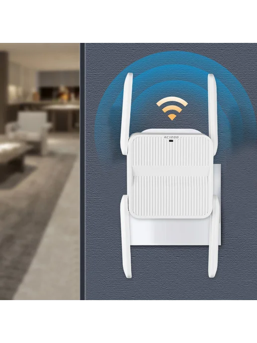 WiFi репитер 1200Mbps dual band 2.4 5.8GHz для US, вариант, фото 5
