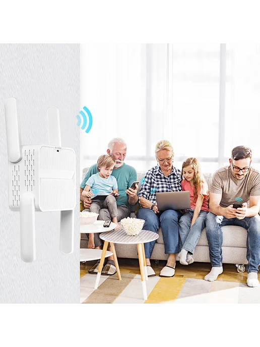 WiFi репитер 1200Mbps dual band 2.4 5.8GHz для US, вариант, фото 6