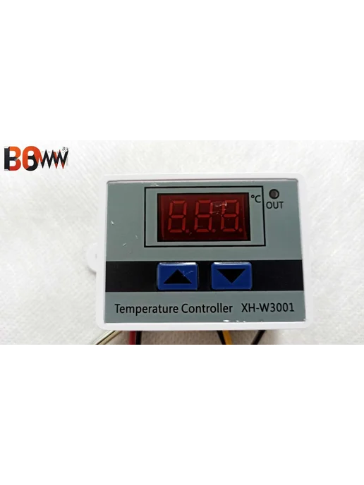 Терморегулятор XH-W3001 220В для инк брудера хол, вариант, фото 7
