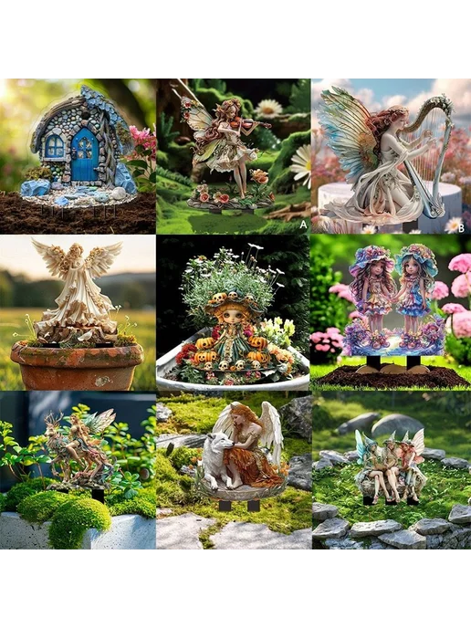 Фигурка садовая Горчичный, малиновый, темно-бордовый, вариант, фото 3