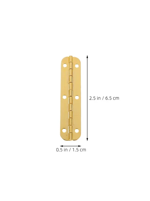 Мини-петли Золотые 10 шт 6 5x1 5x0 6 см, 5x1, 10 шт