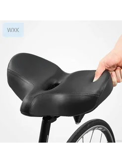 Велоседло West Biking 791 широкое черное