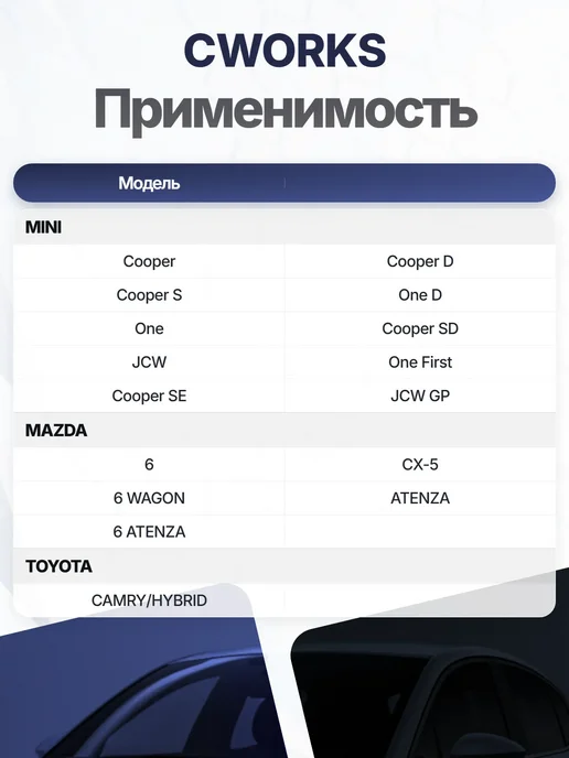 Щетка стеклоочистителя 450 мм гибридная для HYUNDAI MAZDA, вариант, фото 3