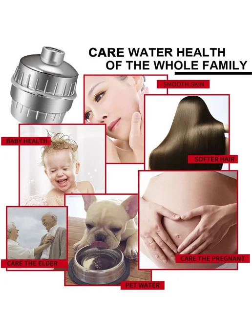 Фильтр для душа смягчения воды, вариант, фото 2