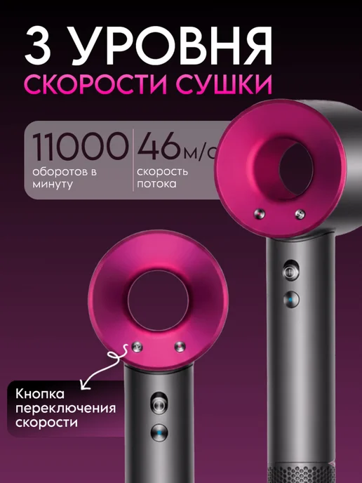 HadAndHadShop Фен для волос профессиональный, вариант, фото 2