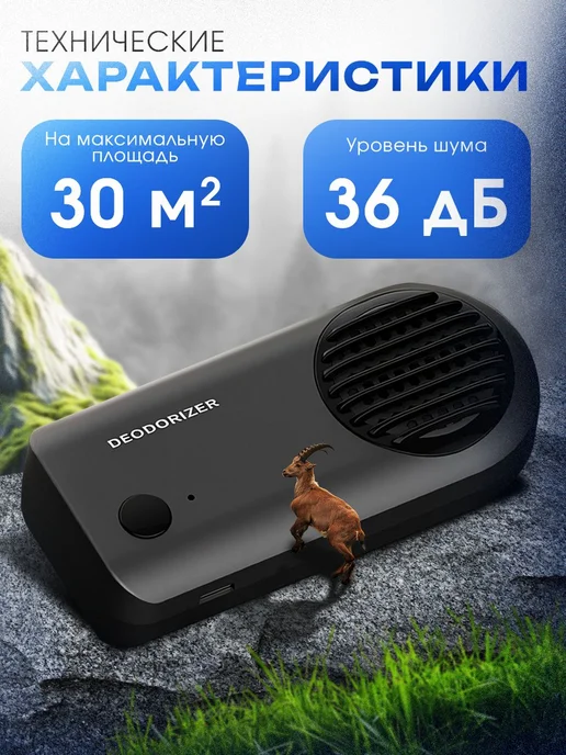 Осушитель воздуха OzonBlack Настольный Черный матовый, черный, фото 6