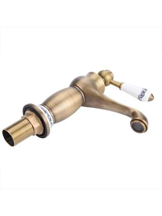 Смеситель Magic lamp шланги 60см Rose gold blue, синий, фото 2