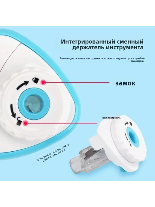 креативная Автоматическая точилка для карандашей, розовый, фото 7