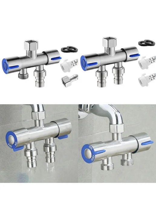 Разделитель воды 1 2" Серебристый, серебристый, фото 6