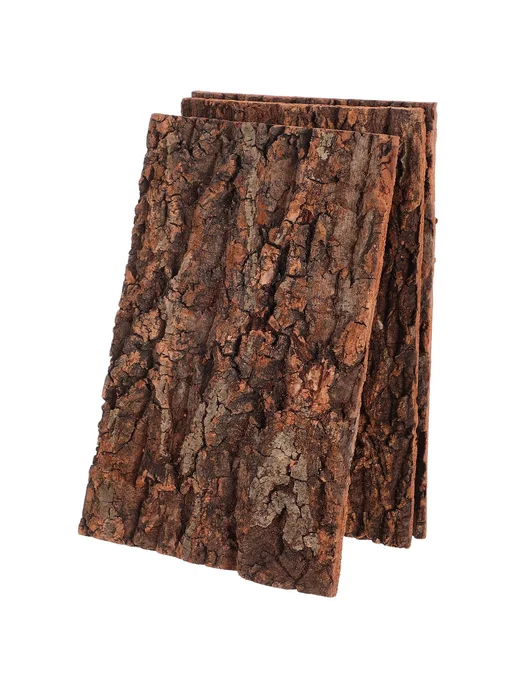 Фон из коры для террариума 3 шт св коричн 30x20x2 см, 30x20x2 см, 3 шт, фото 2