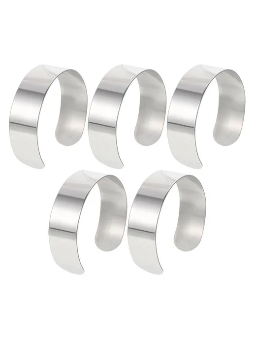 Браслет контрольный Silver, серебристый, фото 2