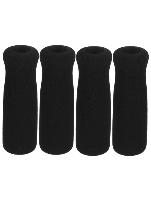 Накладки анатомич. на ручки трости 11x3 см, 4 шт. Черный, 11x3 см, 4 шт, фото 5
