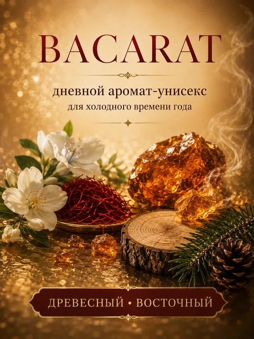 Духи сладкие масляные BACARAT Бакарат 6мл, 6 мл, фото 3