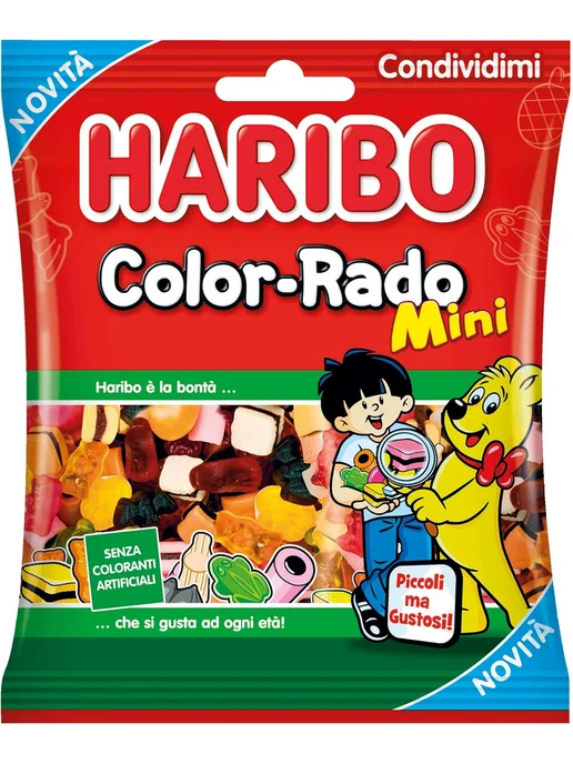 Haribo Жевательный Мармелад Харибо Color-Rado Mini, 340 г, фото 2