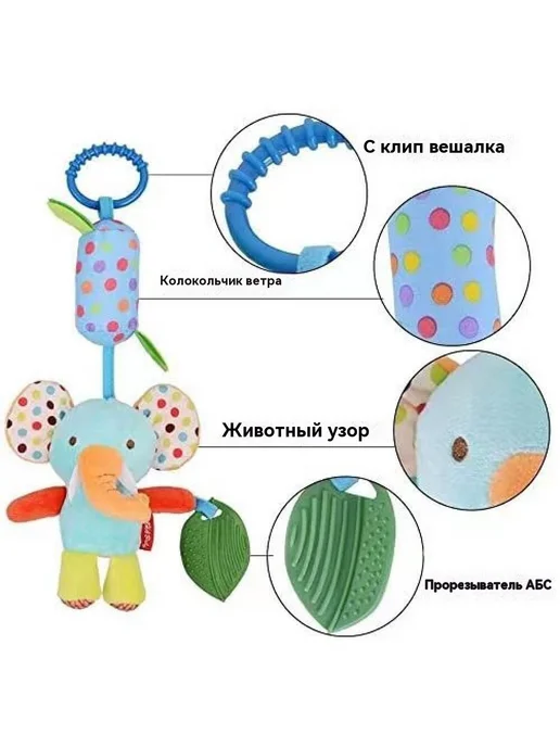 Мобиль для коляски, кроватки салатовый, вариант, фото 4
