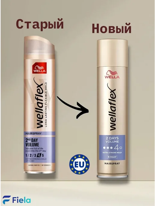WELLAFLEX Лак для волос 2 DAYS VOLUME 3x250 мл, 3x250, 250 мл, фото 2