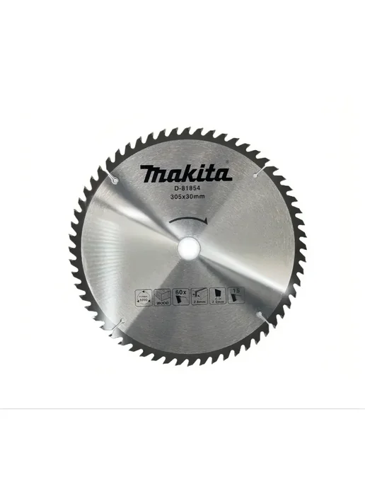 Makita Пильный диск 60T для дерева 305х30,25,4х2.8 2 D-81854, вариант, фото 5