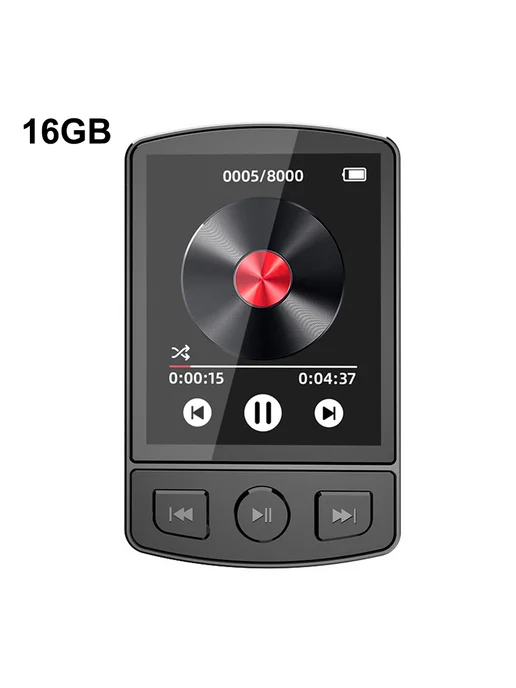 MP3-плеер Bluetooth 5 2 для спорта 16Гб, 16 ГБ