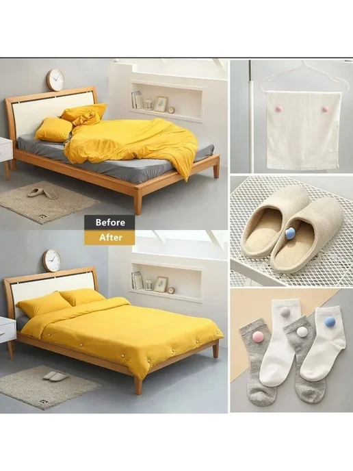 ART&MAX 3 Держатели для пододеяльника и одеяла 4 шт, 4 шт, фото 5
