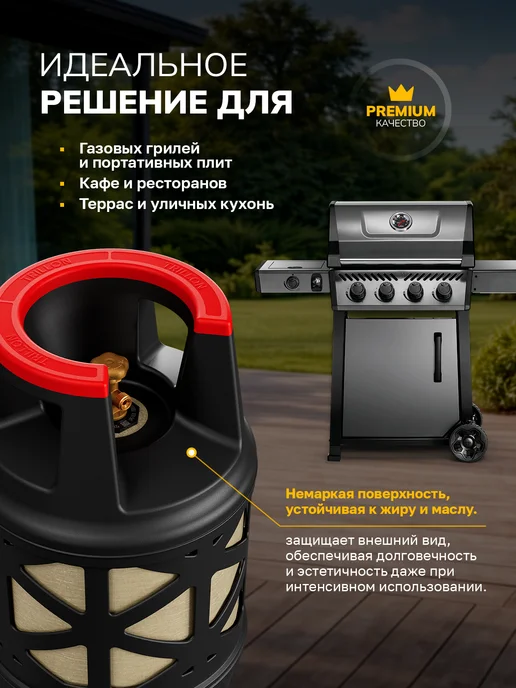 TRILLON Баллон композитный 18,2 л BBQ, 24,5 л, фото 2