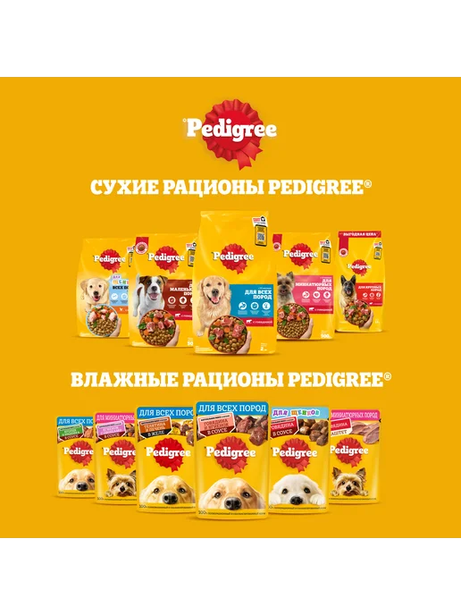 Сухой корм PEDIGREE для собак, щенки, курица, 2 кг, фото 8