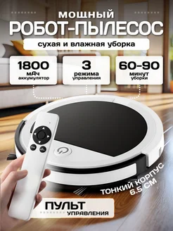 Робот пылесос для сухой и влажной уборки