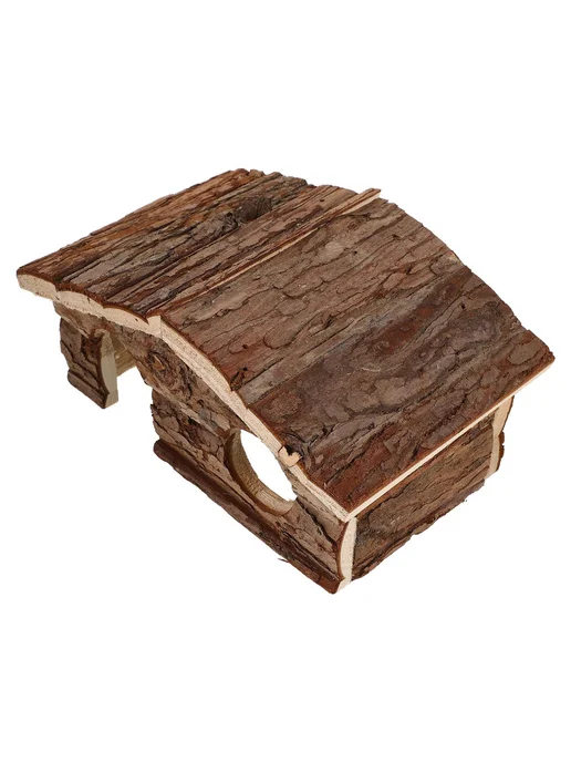 Домик для хомячков 20x13x10 см, светло-кор, 20x13x10 см, фото 2