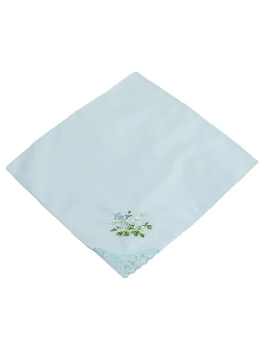 Lapastel Набор 3 штуки платки 28х28 см. с кружевом, 28x28 см, фото 6