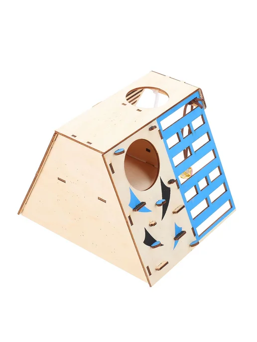 Игровой домик для хомячков Многоцветный 15.5X18X13см, 15.5x18x13 см, фото 2