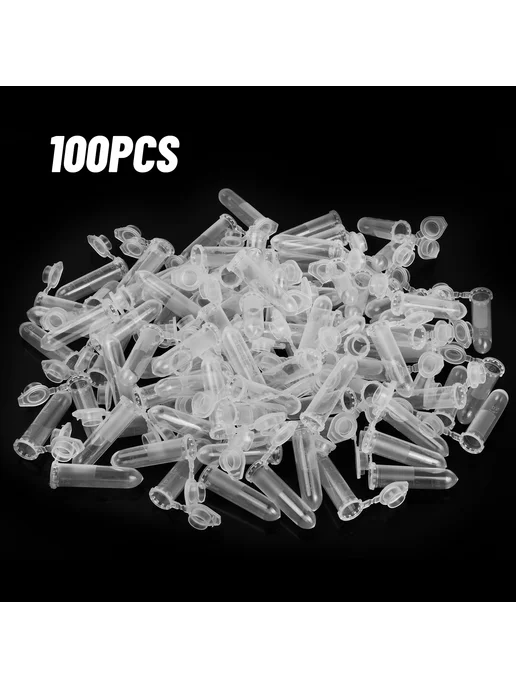 Мини-тюбики для лаборатории 2мл 100шт, 2 мл, 100 шт, фото 7