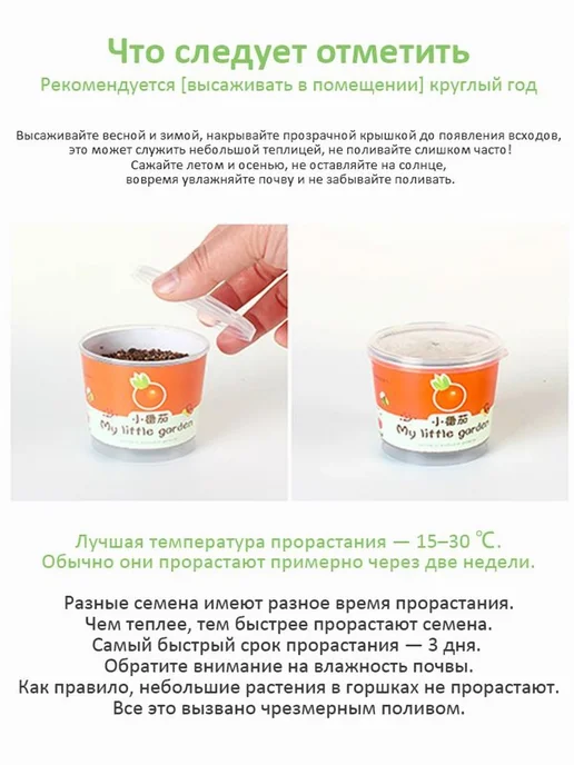 Набор для выращивания Малиновый, вариант, фото 3
