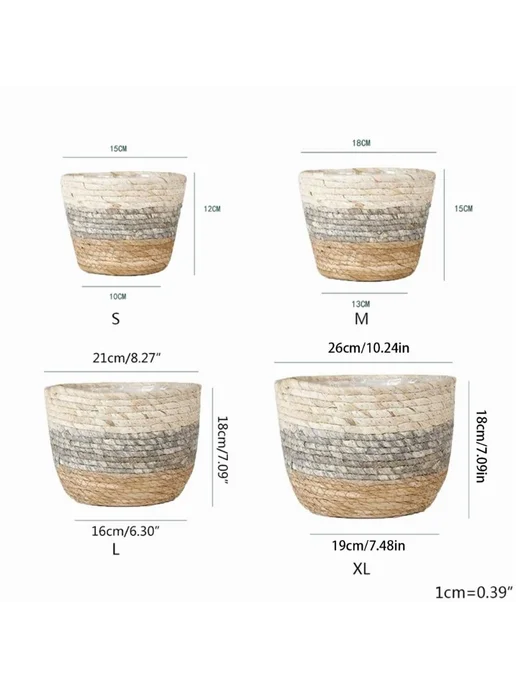 Горшок для цветов, 20x15x20 см 1 шт, 20x15x20 см, 1 шт, фото 3
