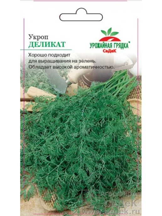 СеДеК Семена Укроп Деликат, зеленый