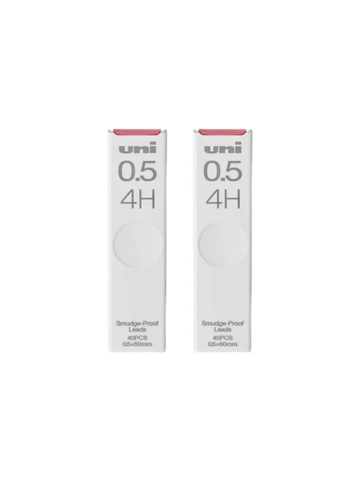 Грифель для карандаша Uni Mitsubishi 0.5 мм 4H 1шт, 2 шт, фото 7