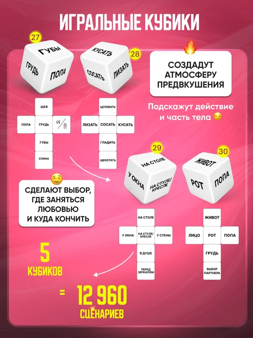SexyGram БДСМ НАБОР 30 секс игрушек для взрослых 18+, вариант, фото 8