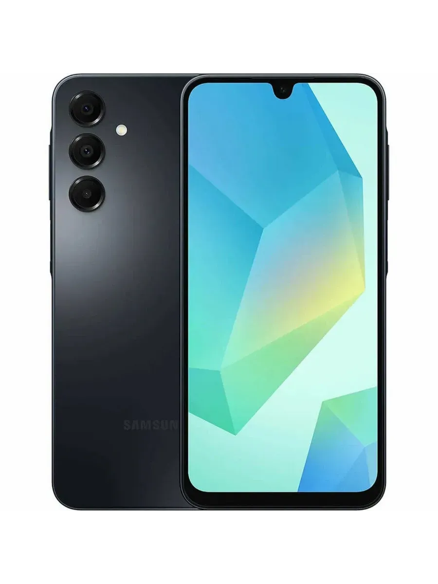 Смартфон Samsung Galaxy A16 4/128 Gb черный USB Type-C