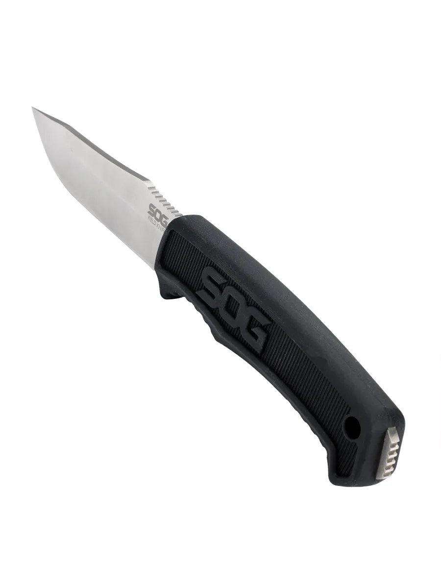 SOG Нож для выживания с ножнами: черный