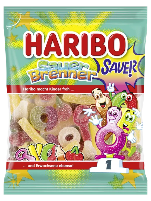 Haribo Кислый Жевательный Мармелад Харибо Sauer Brenner, вариант, фото 2
