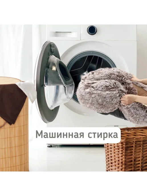 Лежанка-домик для кошек M 50 см коричневый градиент, коричневый, фото 5