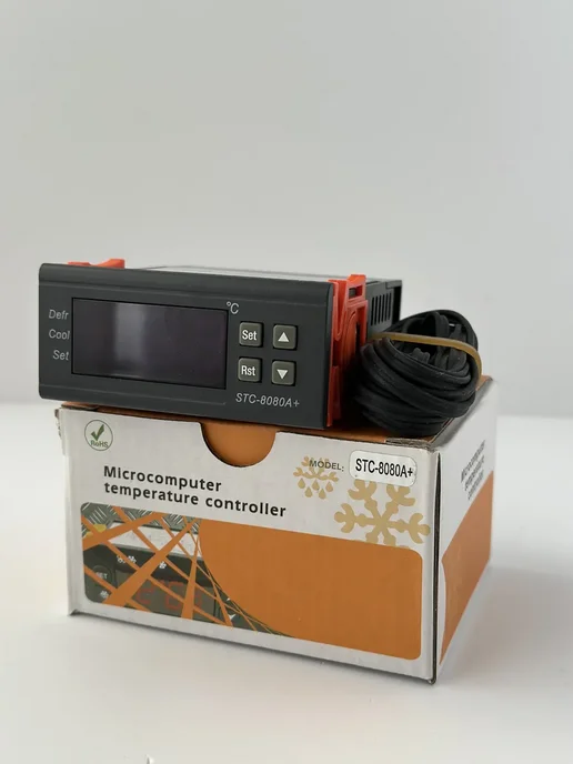 VeroMaks Контроллер 1-датчика STC-8080A+, серый, фото 8
