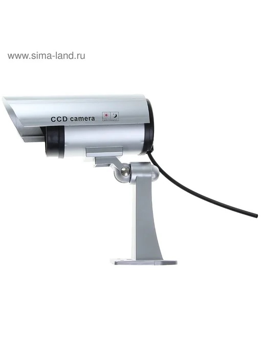Luazon Home Муляж уличной видеокамеры VM-2 с индикатором серый, 14x6.5x14.5, фото 4