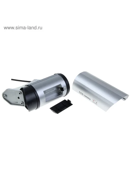 Luazon Home Муляж уличной видеокамеры VM-2 с индикатором серый, 14x6.5x14.5, фото 7