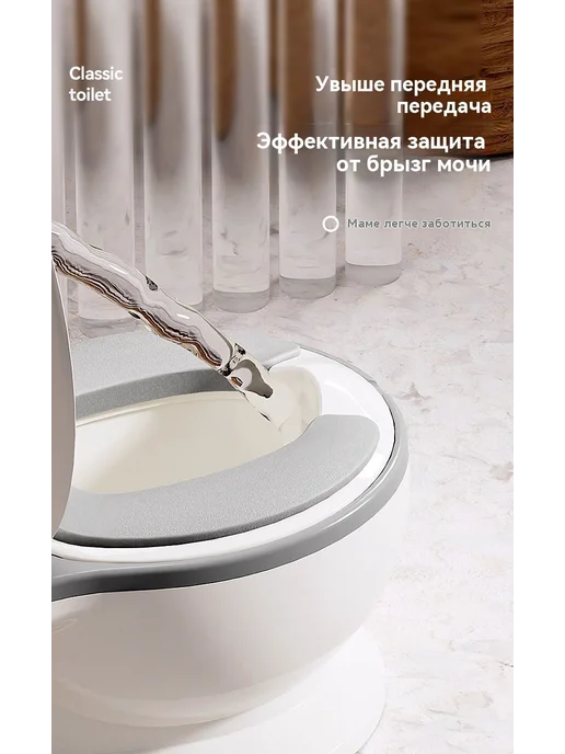 Горшок для ребенка Светло-зеленый, серый, фото 3