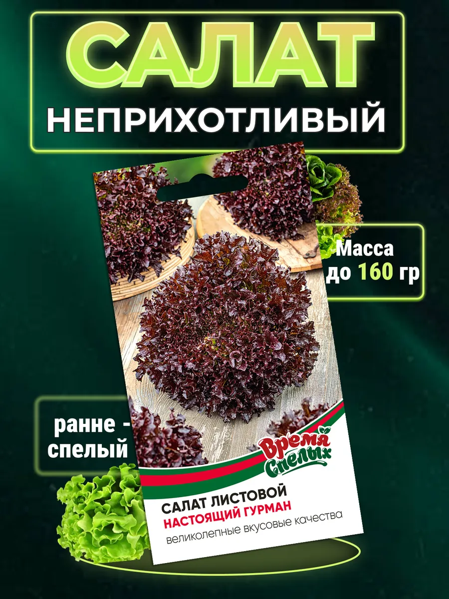 Семена Салат Настоящий гурман