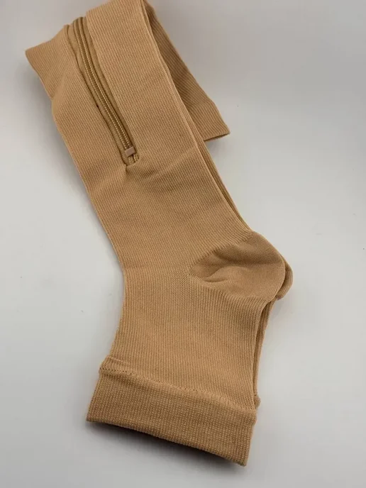 Masalievaa Компрессионные чулки гольфы, бежевый, фото 7