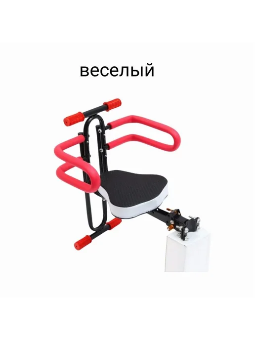 Велокресло детское на руль, черный, №1, черный, фото 2