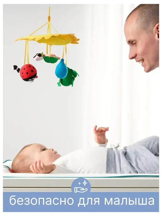 IKEA Чехол для пеленальной доски 2шт, 83x55см ИКЕА SKOTSAM, 83x55 см, 2 шт, фото 4