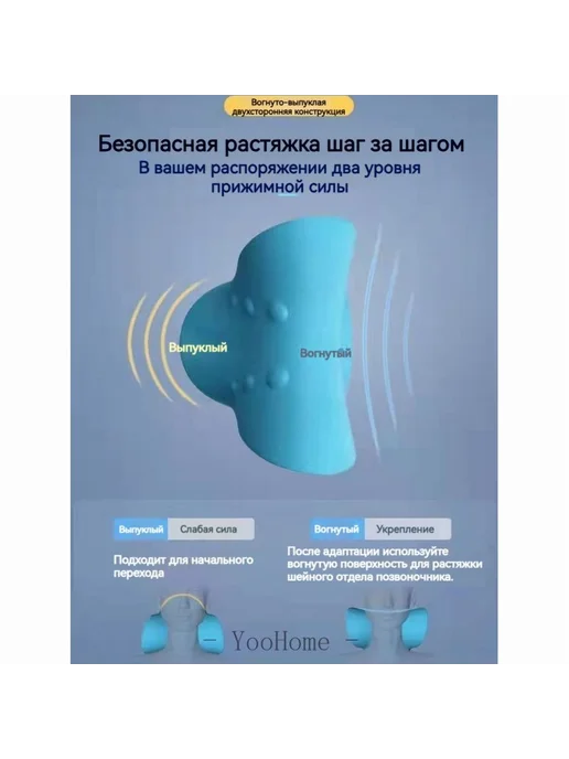 Валик для пилатеса голубой, голубой, фото 4