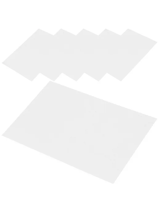 Подложки Алюминий для Переноса, Белый 15x10x0.1см (6 шт), 15x10x0.1 см, 6 шт, фото 4